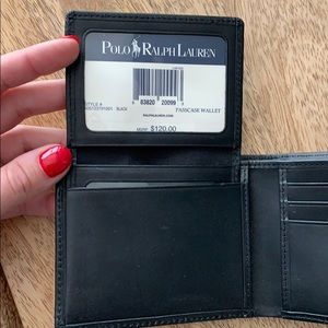 Polo by Ralph Lauren Passcase Wallet NWT